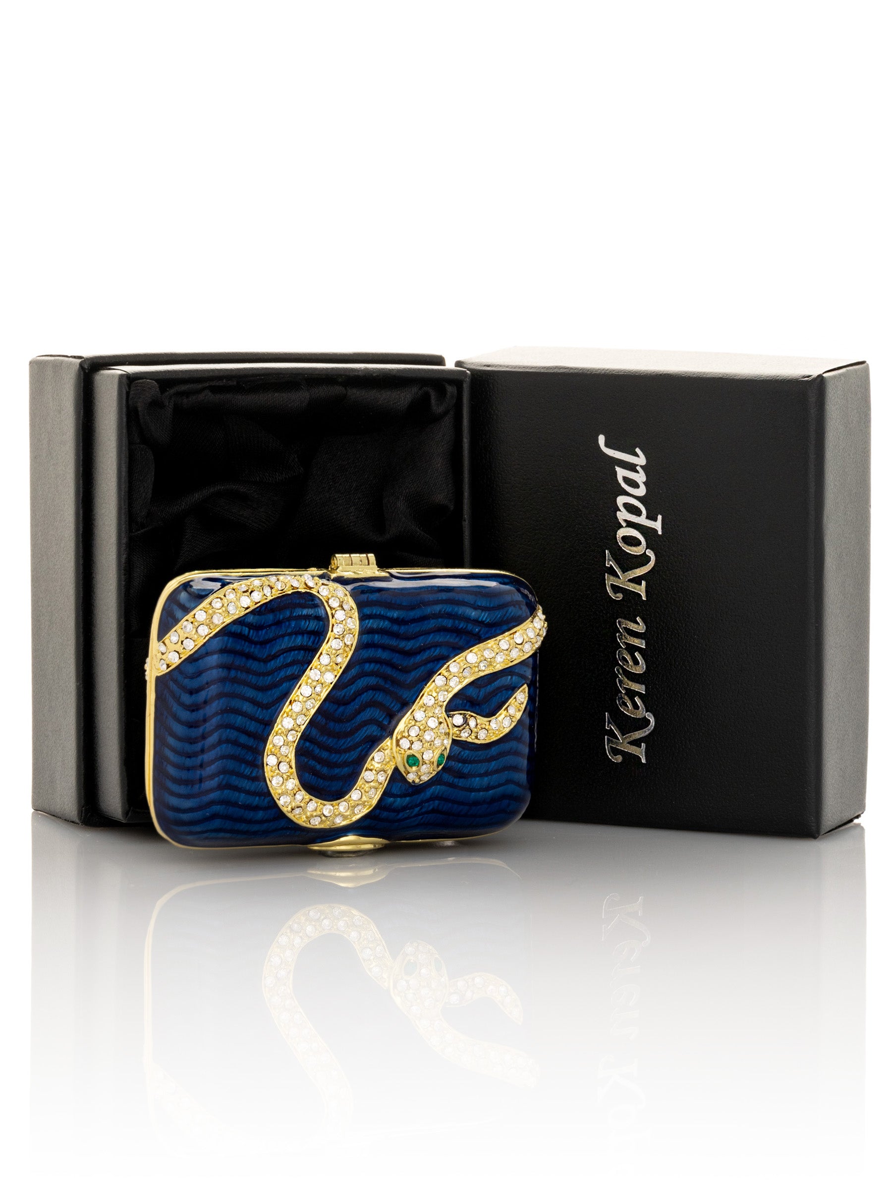 Keren Kopal Blue Box with Snake