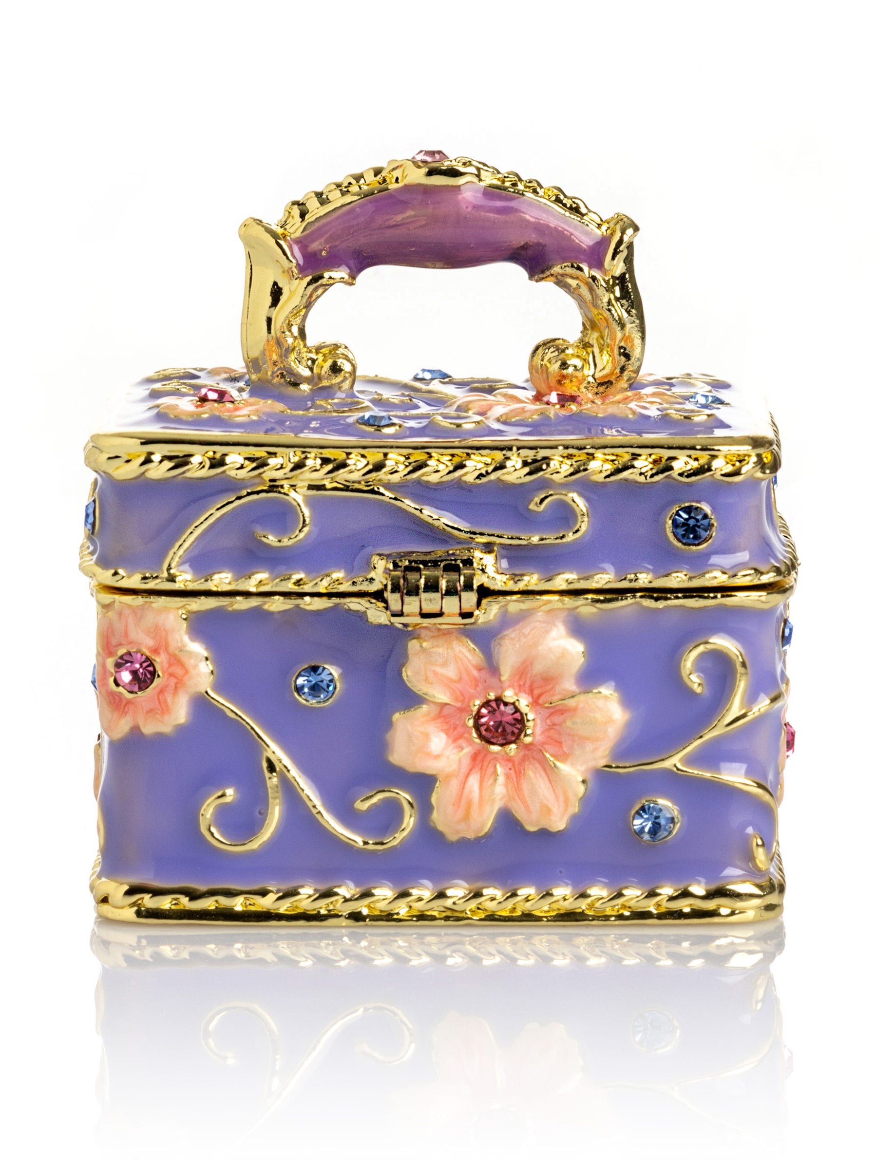 Keren Kopal vintage travel Bag with a Bee Lock