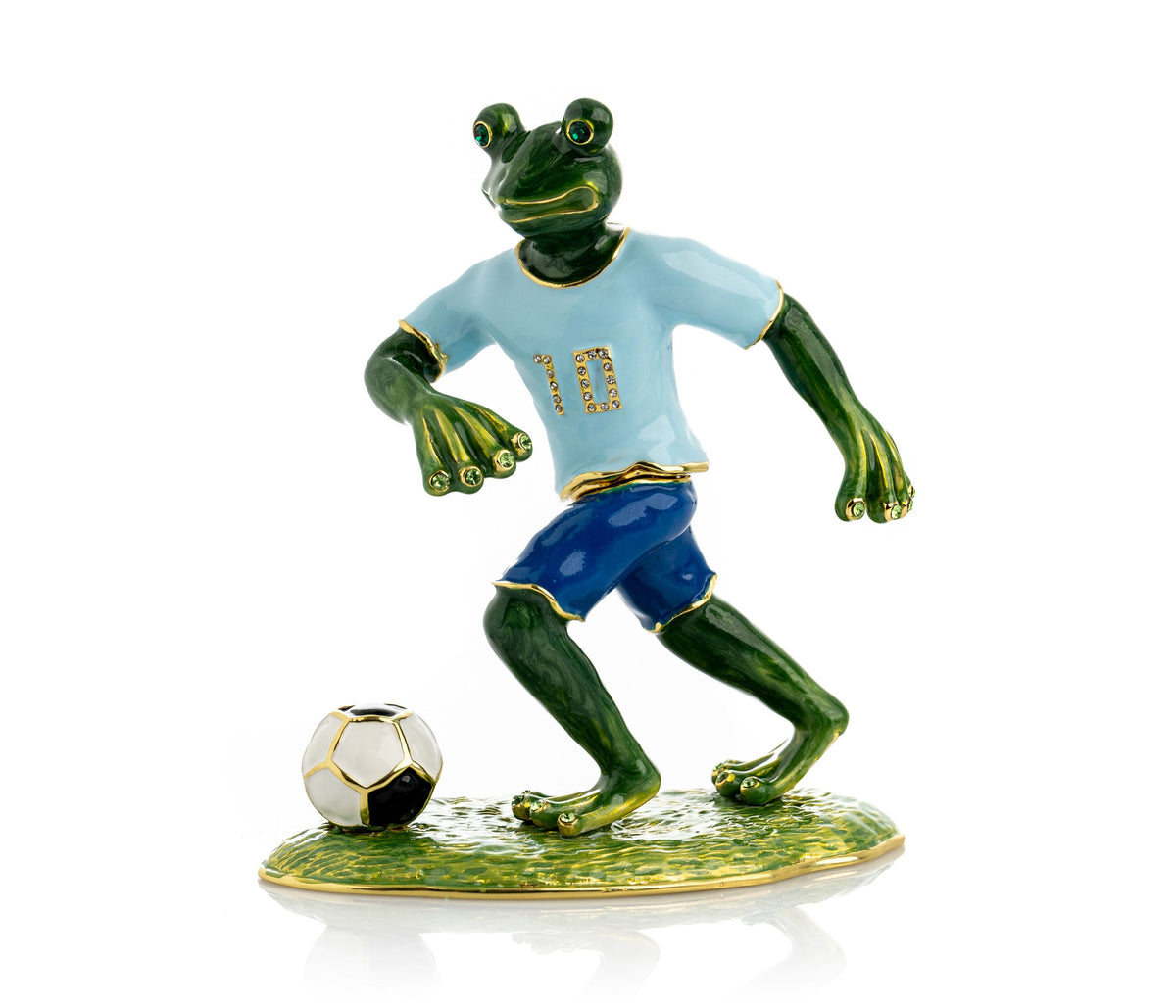 Keren Kopal Frog Playing Football