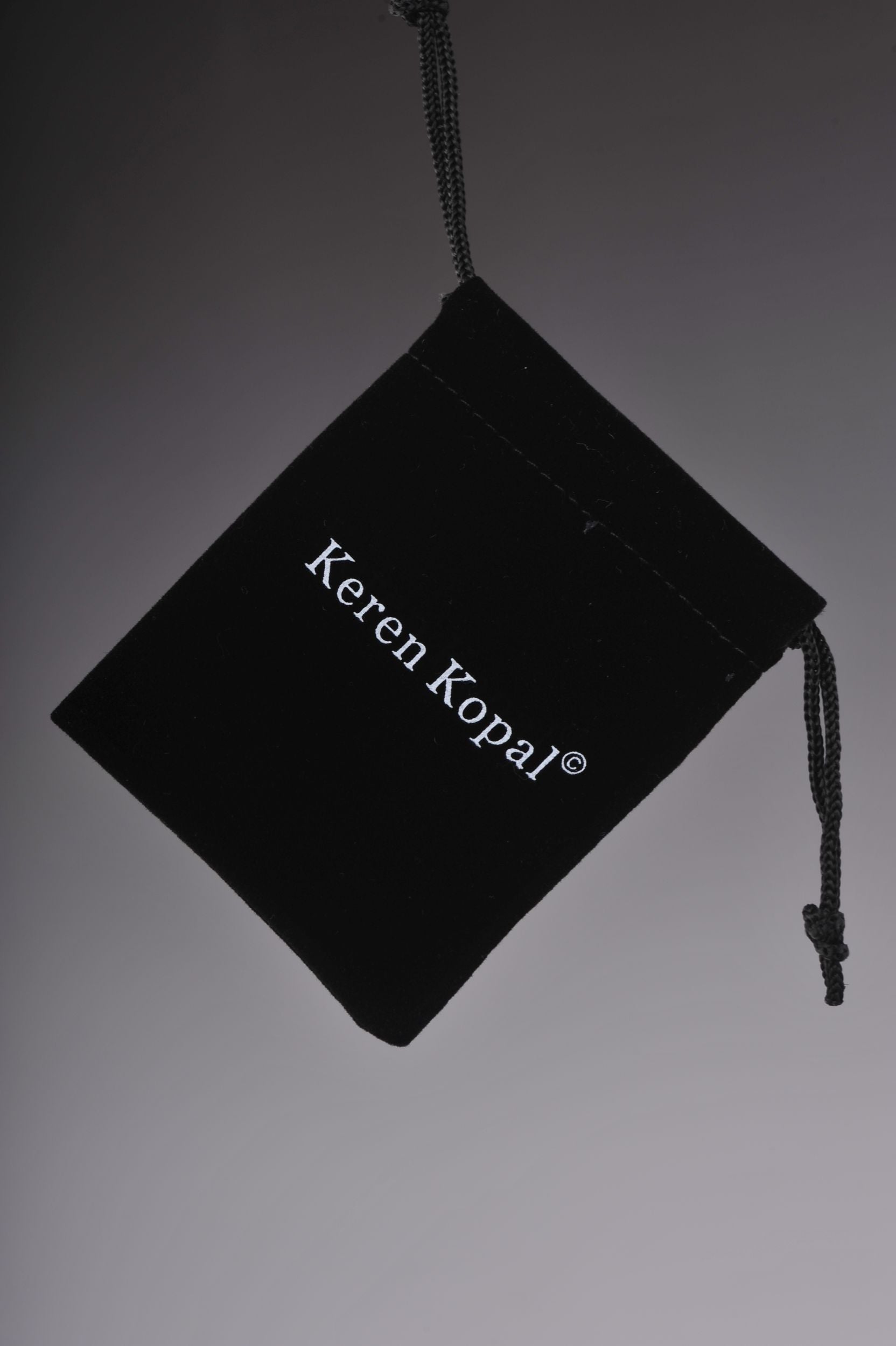Keren Kopal Blue Egg Pendant with a Beetle
