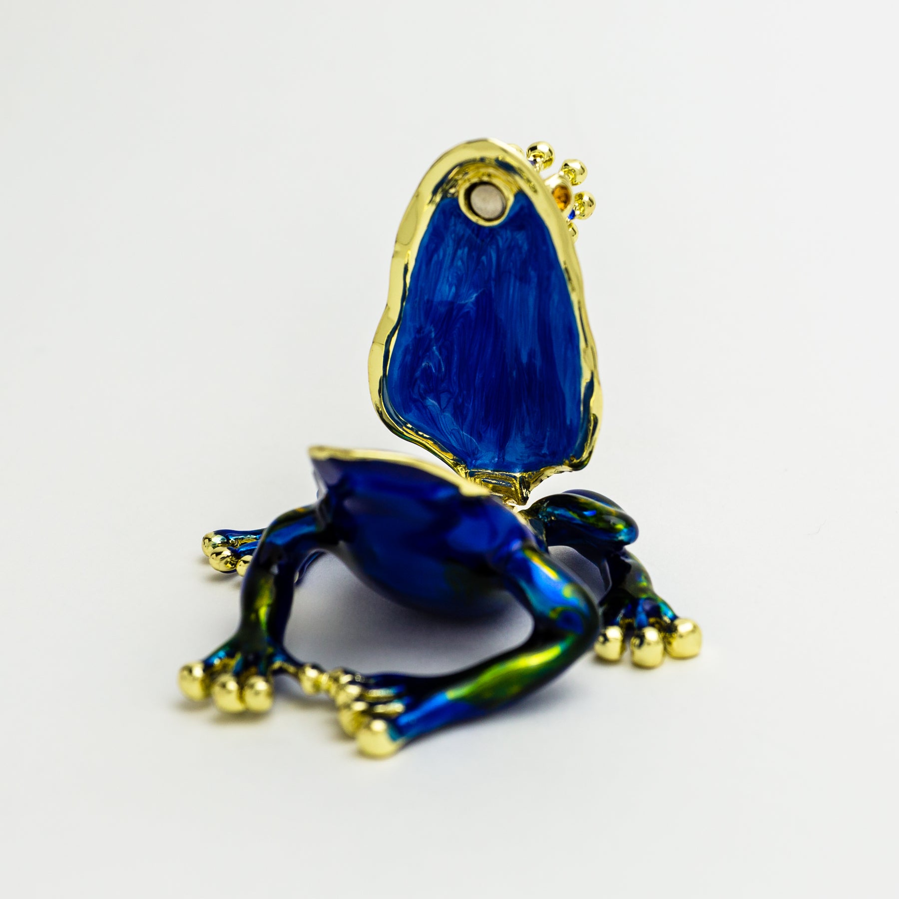 Keren Kopal Blue Frog with Crown