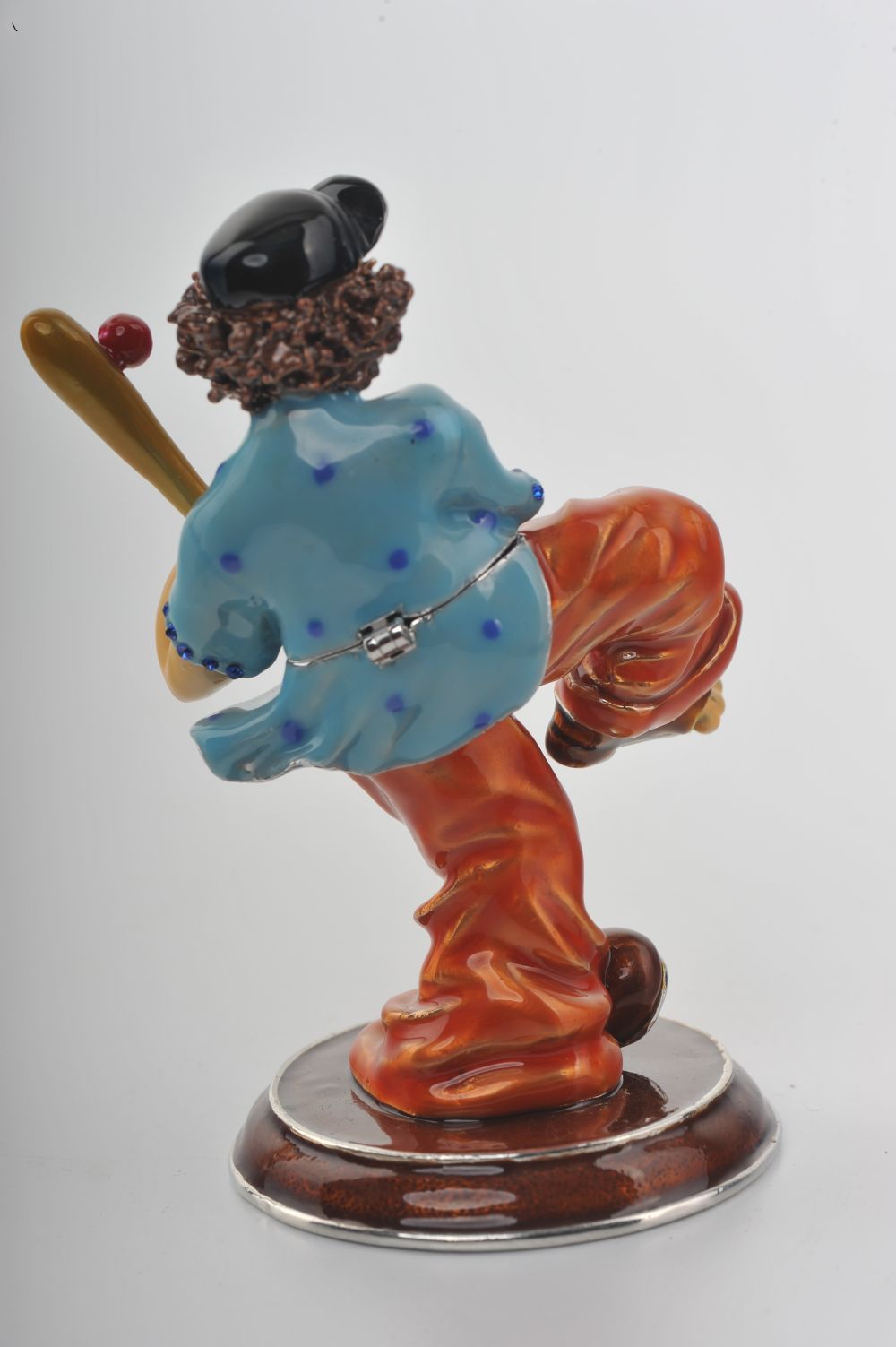 Keren Kopal Circus Clown Playing Baseball