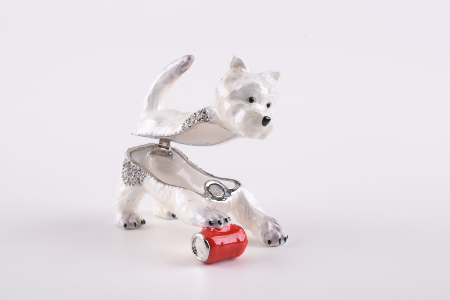 Keren Kopal Dog Playing with Can