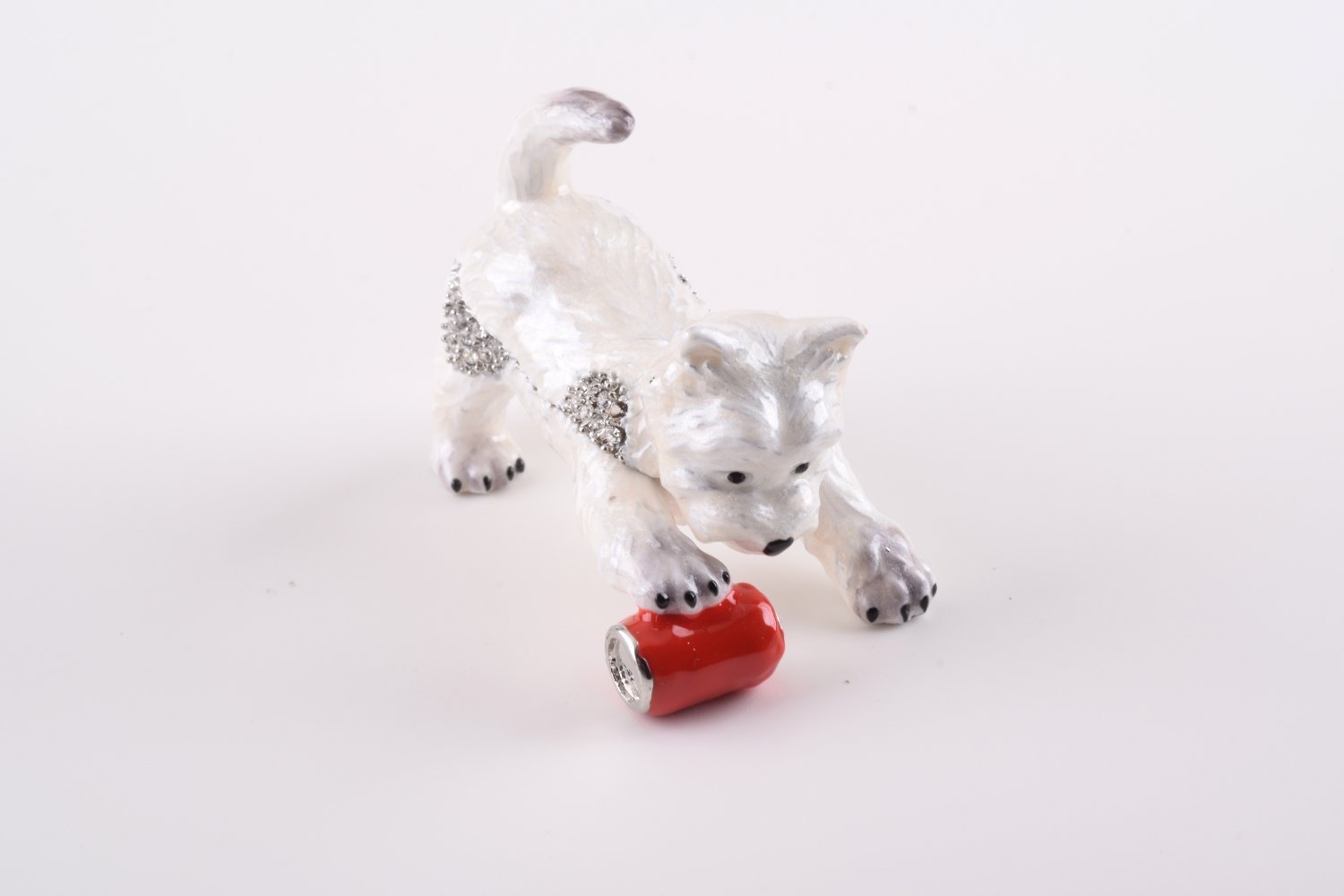 Keren Kopal Dog Playing with Can