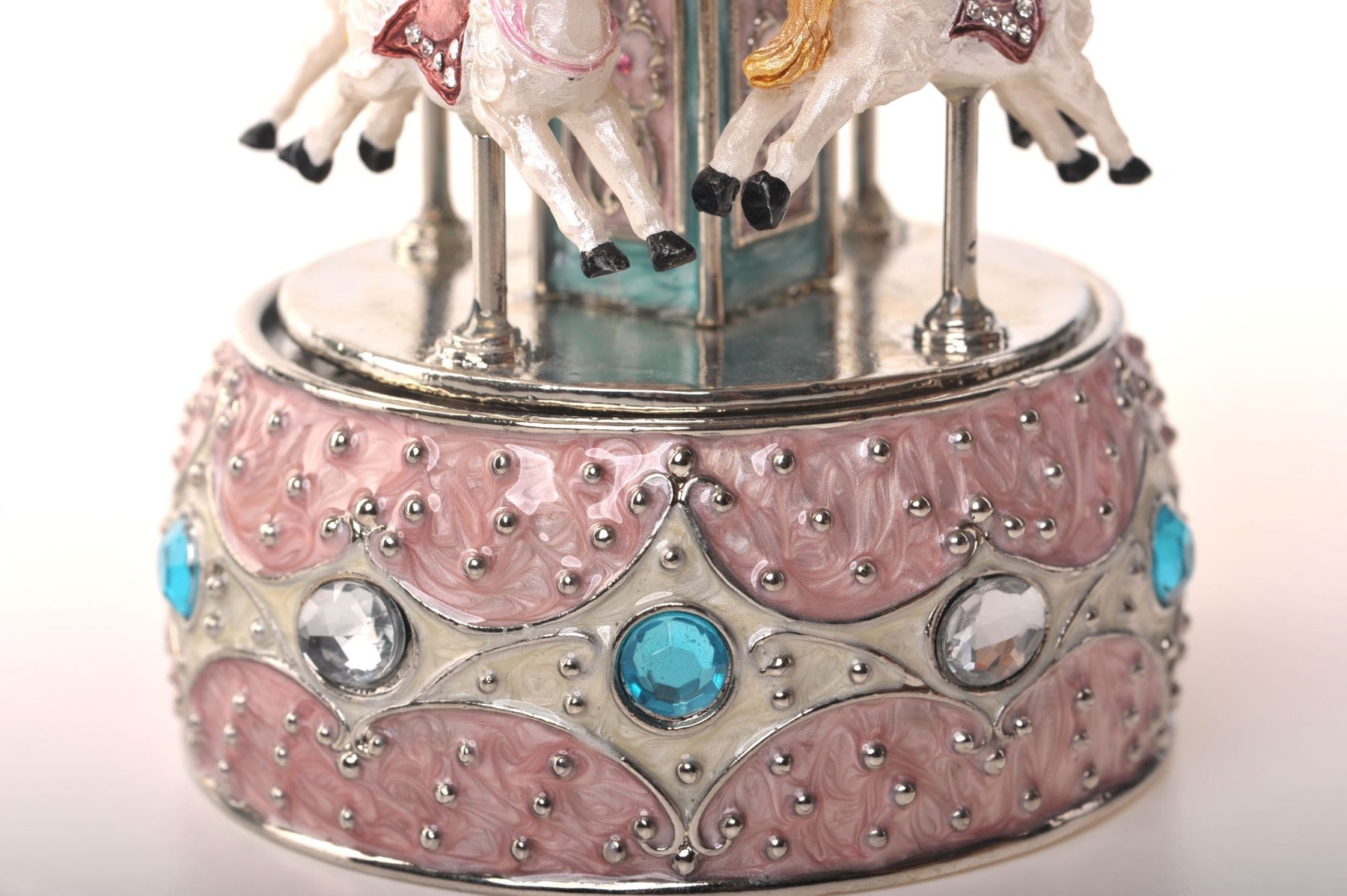 Keren Kopal Musical Pink Horse Carousel