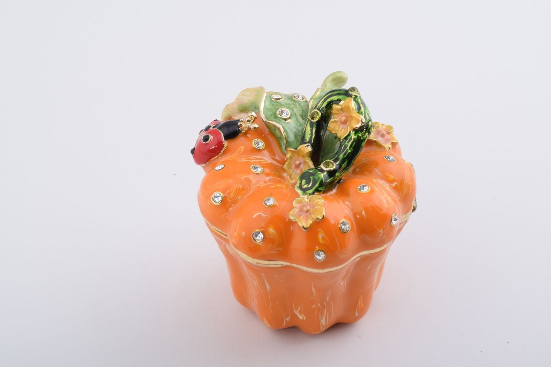 Keren Kopal Pumpkin with a Ladybug Box