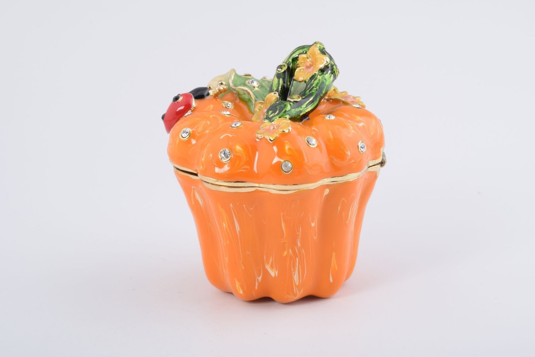 Keren Kopal Pumpkin with a Ladybug Box