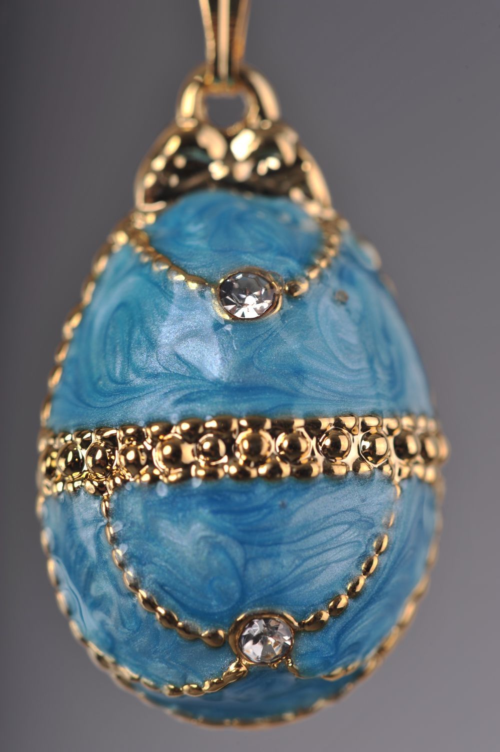 Keren Kopal Turquoise Egg Pendant Necklace
