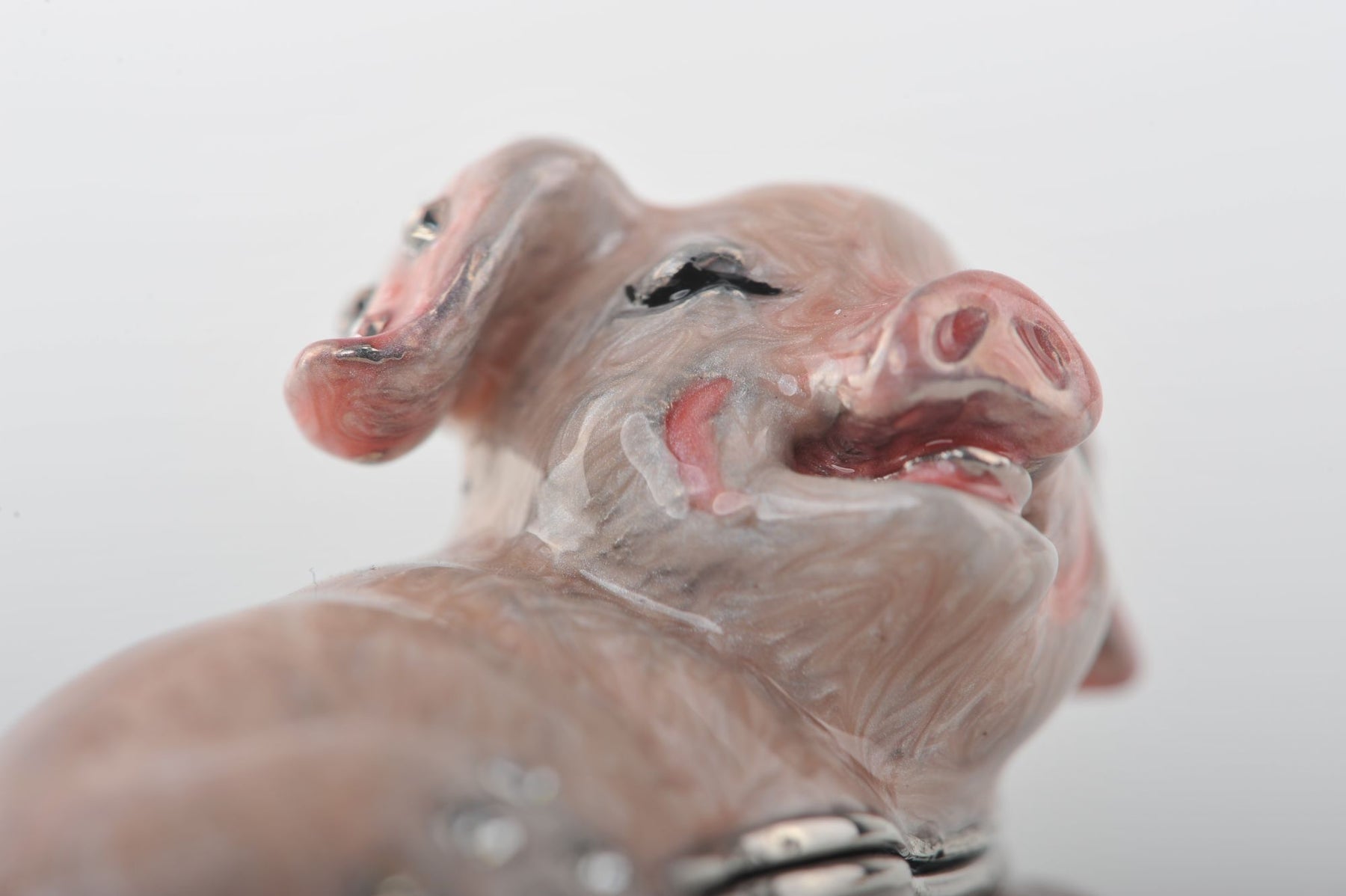 Keren Kopal Zodiac Pig Laying on Hand