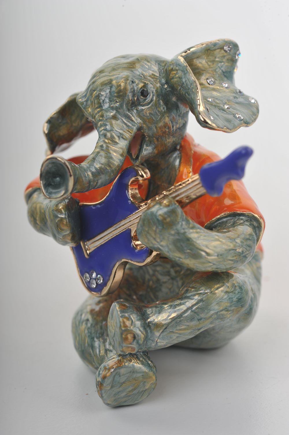Keren Kopal Elephant Playing a Purple Guitar