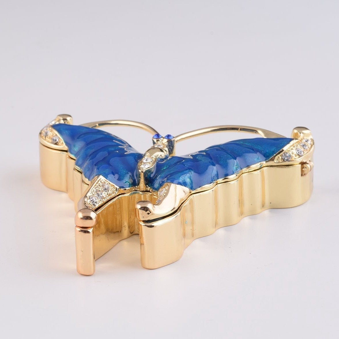 Keren Kopal Golden Blue Butterfly
