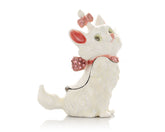 Keren Kopal Marie From Aristocats White and Pink Cat