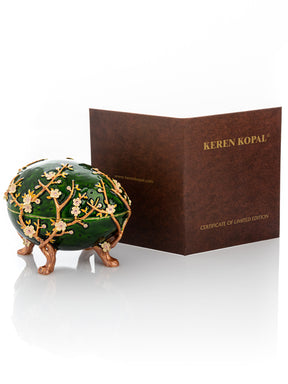 Keren Kopal Apple Blossom Faberge Egg