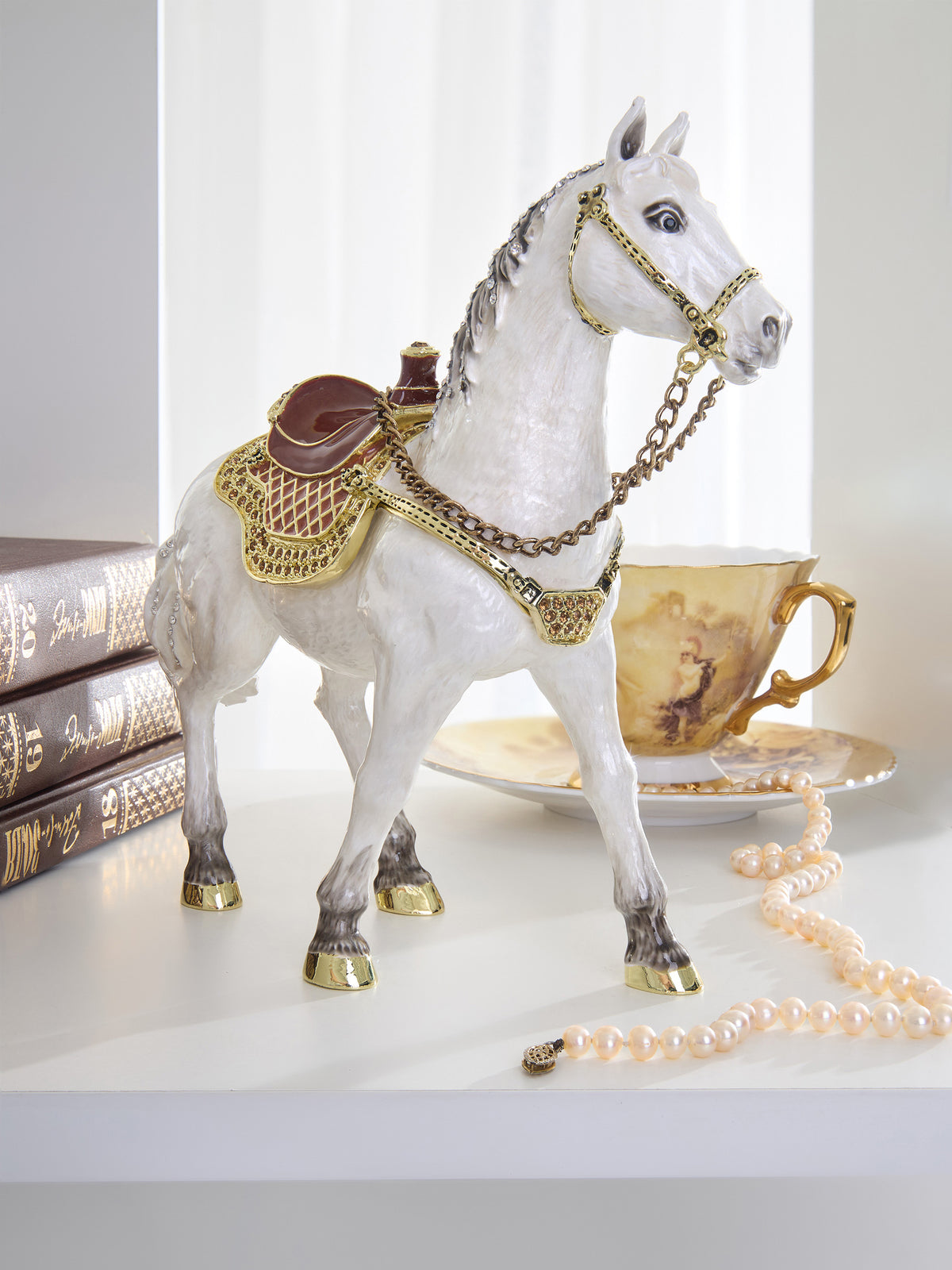 White Horse Limited Edition 1-250 trinket box