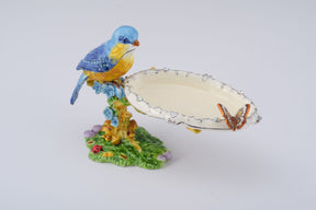 Keren Kopal Blue & Yellow Tanager Bird on a Tree