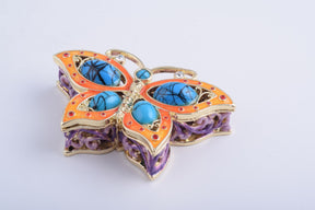 Keren Kopal Blue & Orange Butterfly