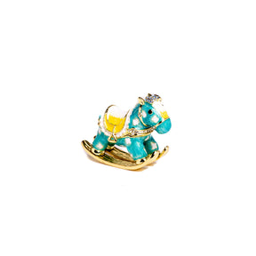 Keren Kopal Blue Rocking Horse