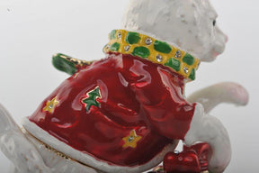 Keren Kopal Christmas Cat with Presents