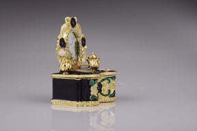 Keren Kopal Black Vanity Table