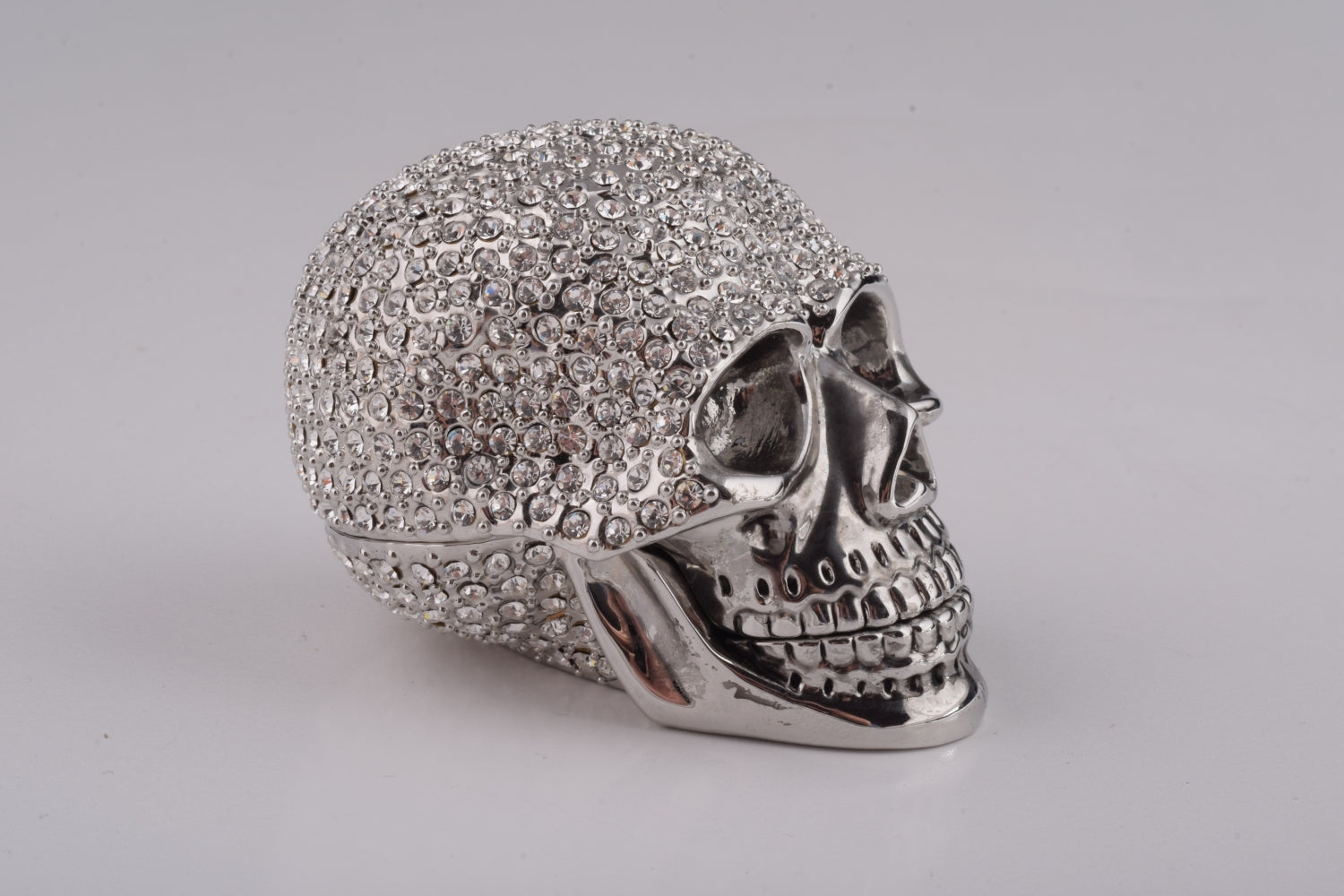 Keren Kopal Silver Decorated Skull