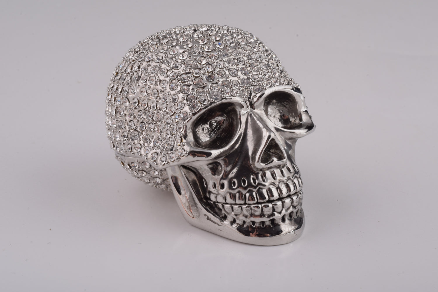 Keren Kopal Silver Decorated Skull
