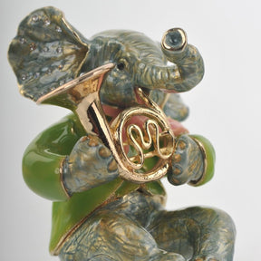 Keren Kopal Elephant Playing the Trumpet