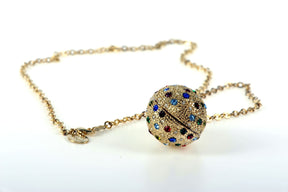 Keren Kopal Faberge Egg Pendant Necklace