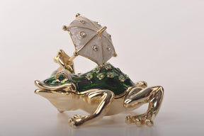 Keren Kopal Frog with Umbrella