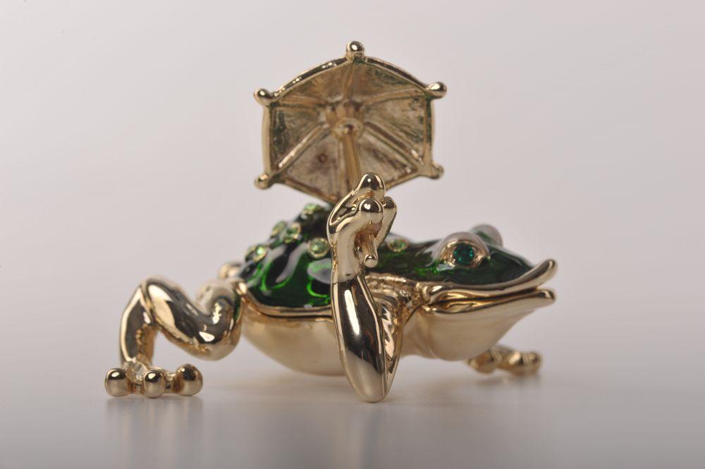 Keren Kopal Frog with Umbrella