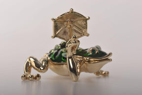 Keren Kopal Frog with Umbrella
