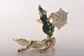 Keren Kopal Frog with Umbrella