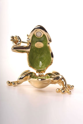 Keren Kopal Frog with Umbrella