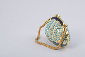 Keren Kopal Golden Blue Woman Bag Box