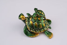 Keren Kopal Green Turtle Mother and Son