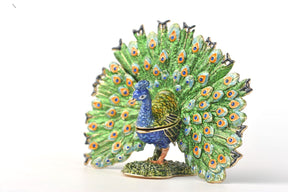 Keren Kopal Green & Blue Peacock