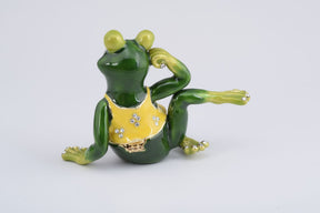 Keren Kopal Gymnastic Frog with a Yellow Shirt