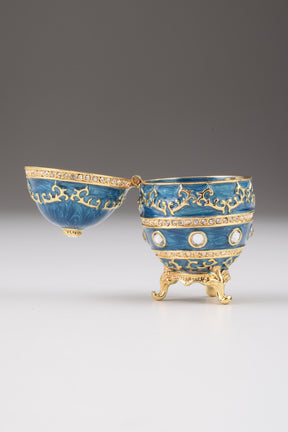 Keren Kopal Blue Faberge Egg