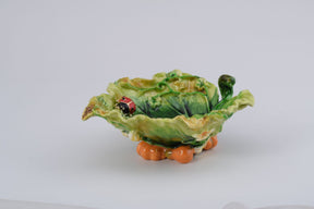 Keren Kopal Lettuce with a Red Ladybug
