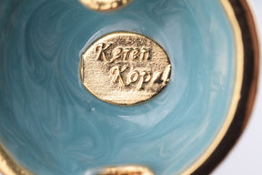 Keren Kopal Light Blue Faberge Egg