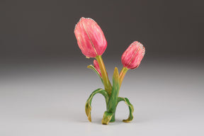 Keren Kopal Pink Rose Trinket Box