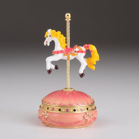 Keren Kopal Pink Wind up Musical Carousel