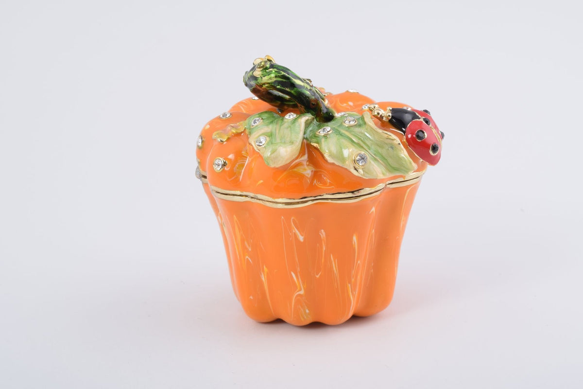 Keren Kopal Pumpkin with a Ladybug Box