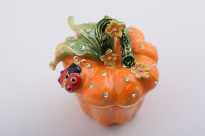Keren Kopal Pumpkin with a Ladybug Box