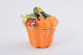 Keren Kopal Pumpkin with a Ladybug Box