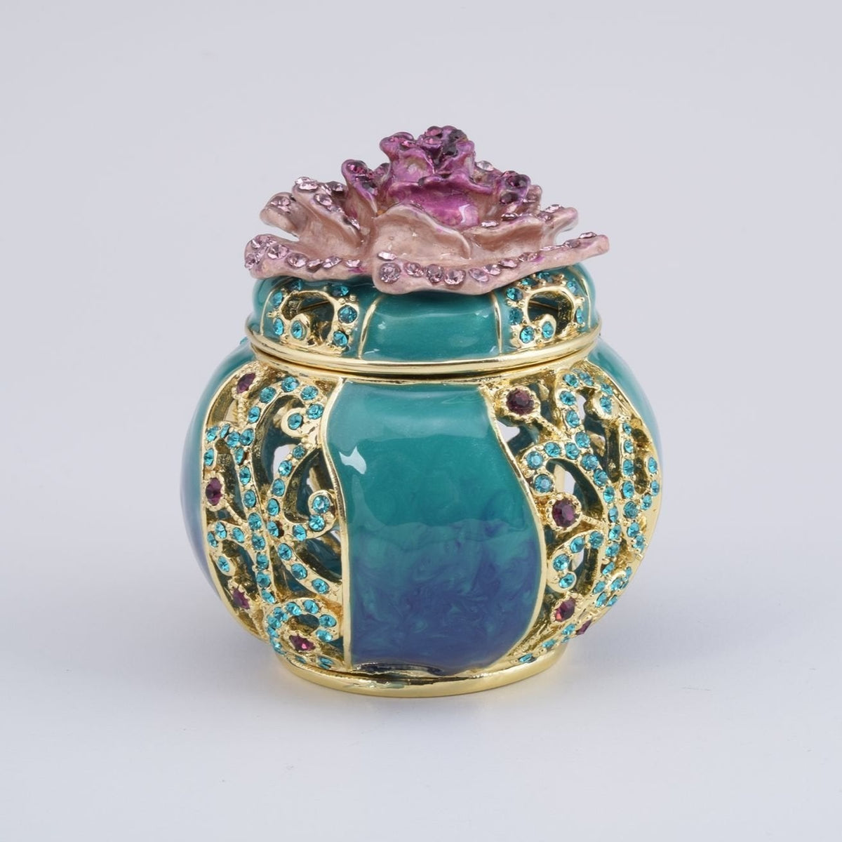 Keren Kopal Purple Flower Vase Box