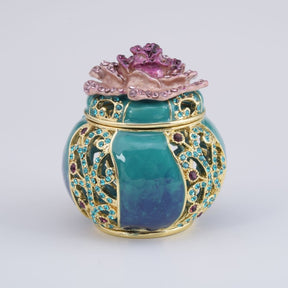 Keren Kopal Purple Flower Vase Box