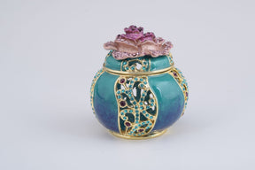 Keren Kopal Purple Flower Vase Box