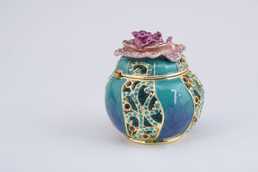 Keren Kopal Purple Flower Vase Box