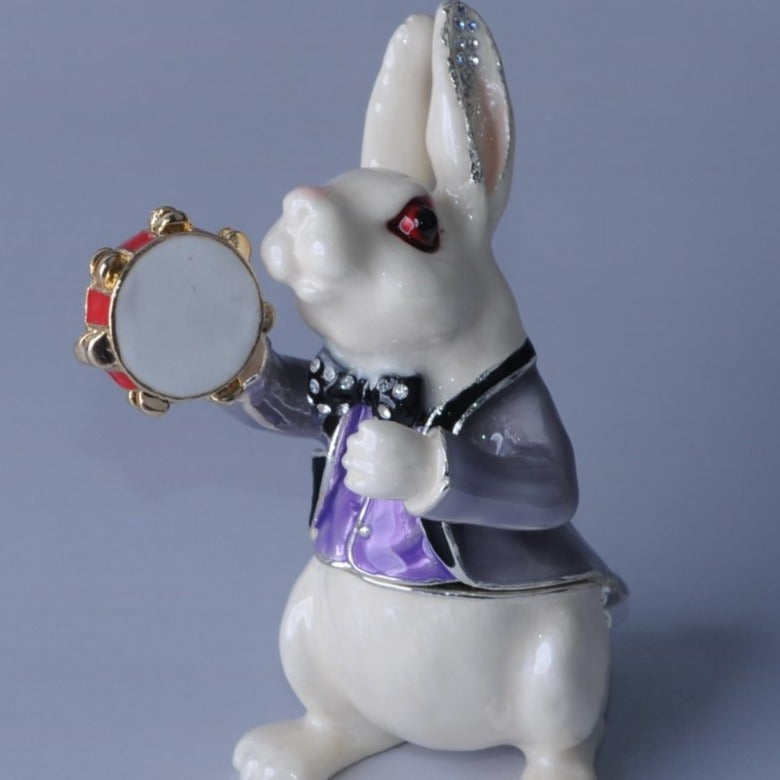 Keren Kopal Rabbit Playing the Tambourine