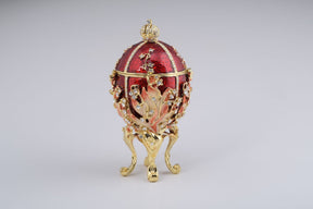 Keren Kopal Red Majestic Faberge Egg